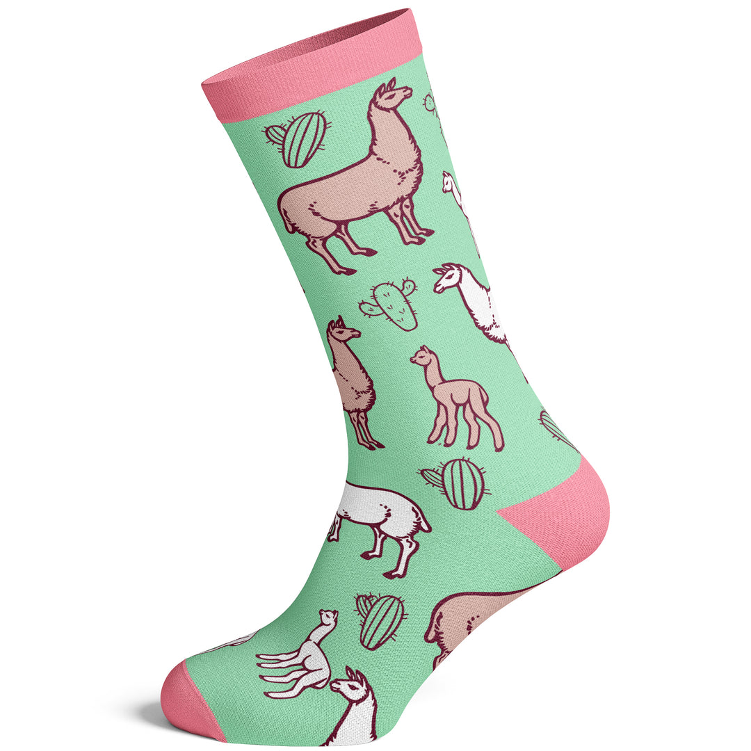 Women's I Get It From My Llama Socks