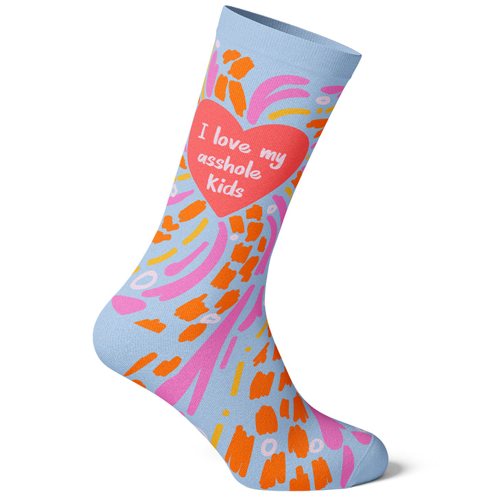 Women's I Love My Asshole Kids Socks