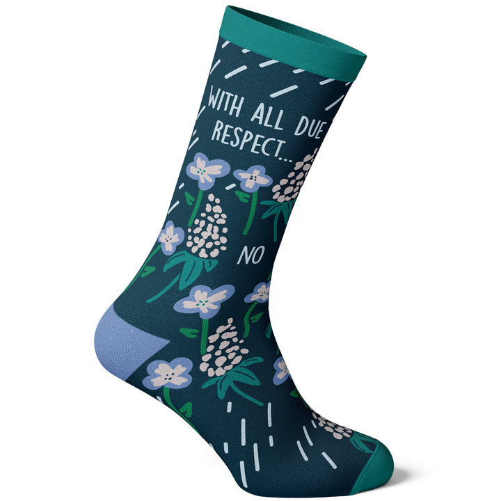 Womens Floral Sock 4 Pack Socks