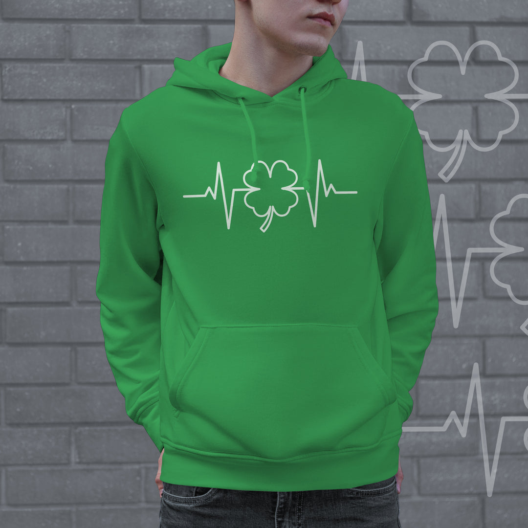 St. Patrick's Heart Beat Hoodie