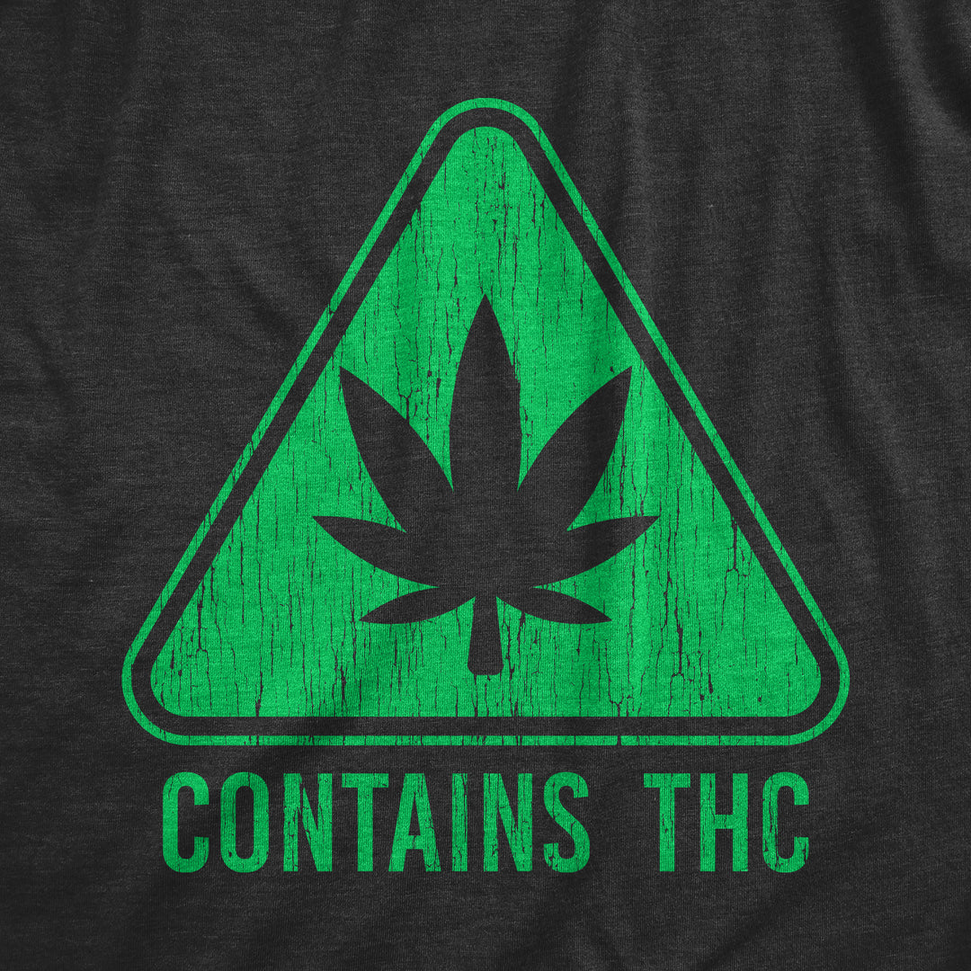 Contains THC Men's T Shirt