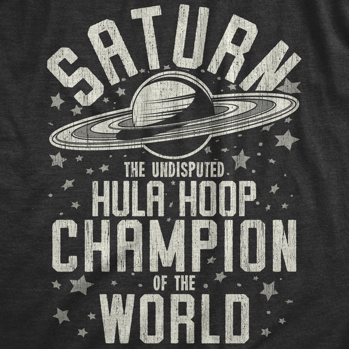 Saturn Hula Hoop Champion Women's T Shirt