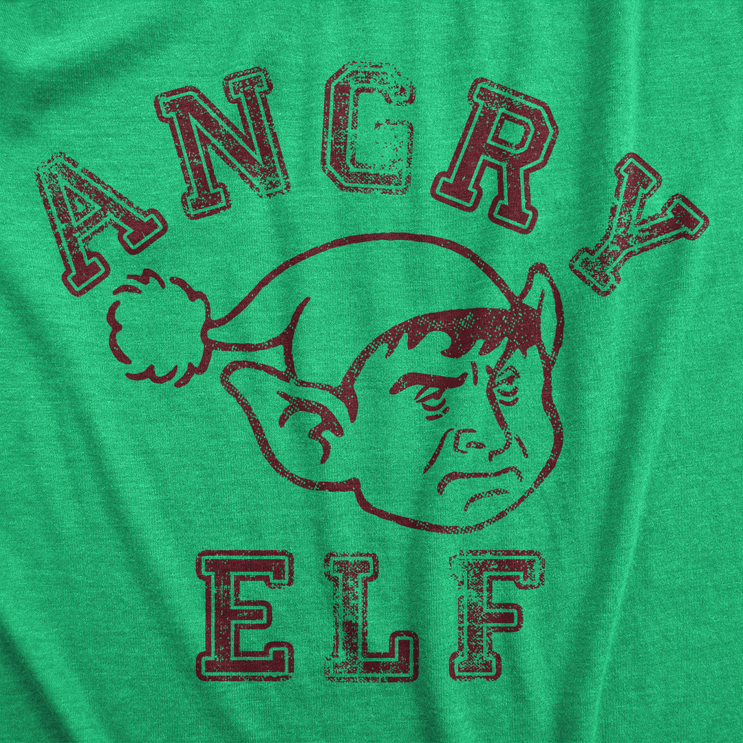 Angry Elf Men's T Shirt