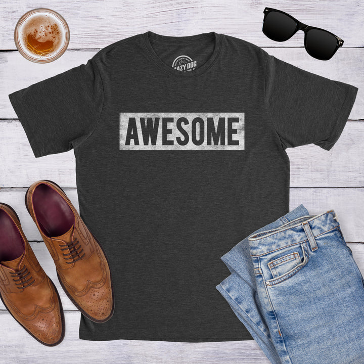 Vintage Awesome Men's T Shirt