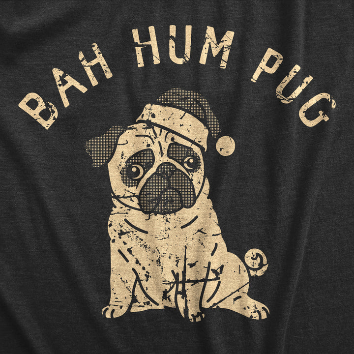 Bah Hum Pug Men's T Shirt