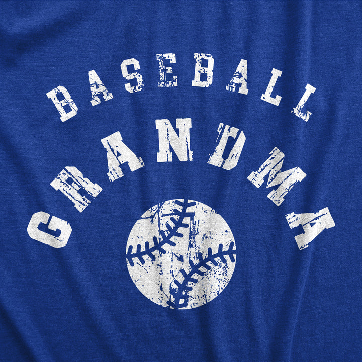 Baseball Grandma Women's T Shirt