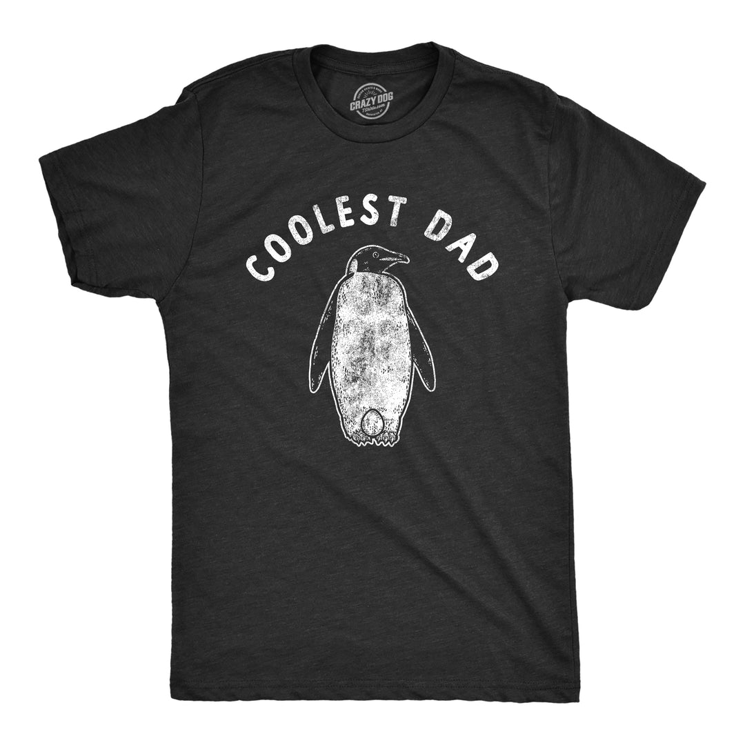 Funny Heather Black - Coolest Dad Coolest Dad Mens T Shirt Nerdy Father's Day Sarcastic Tee