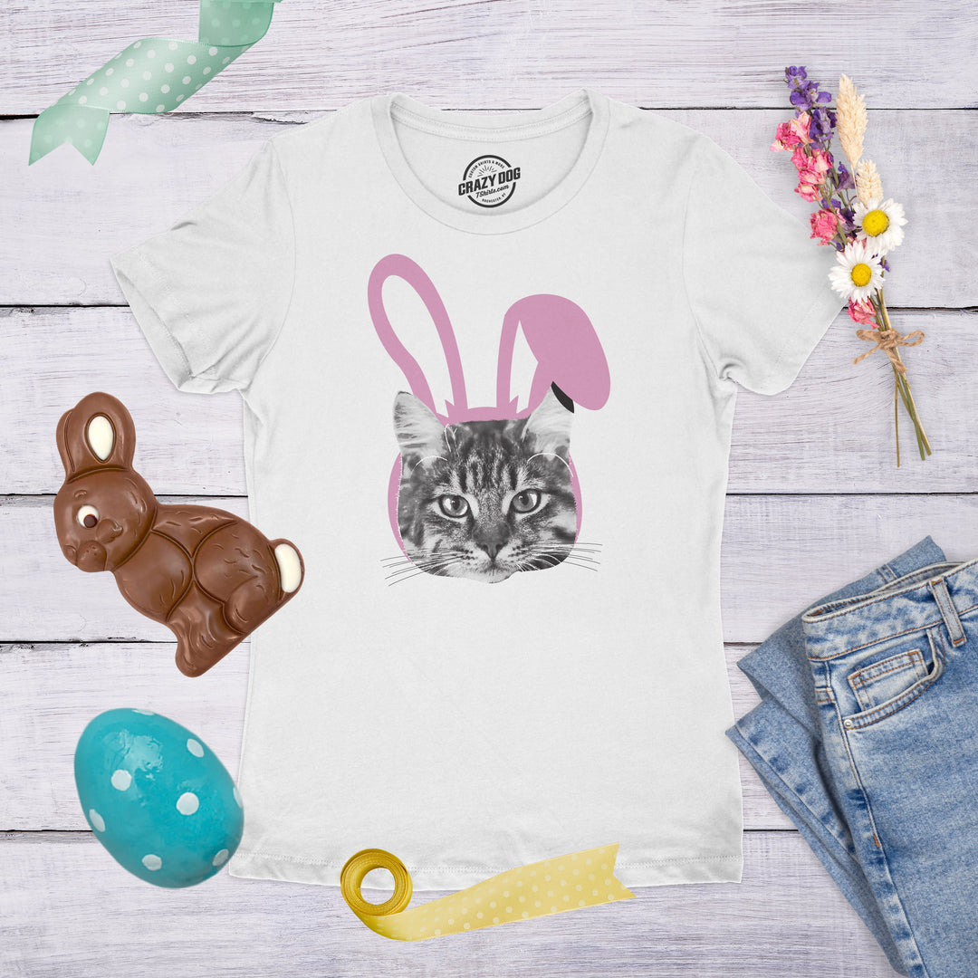 Easter Cat Women's T Shirt