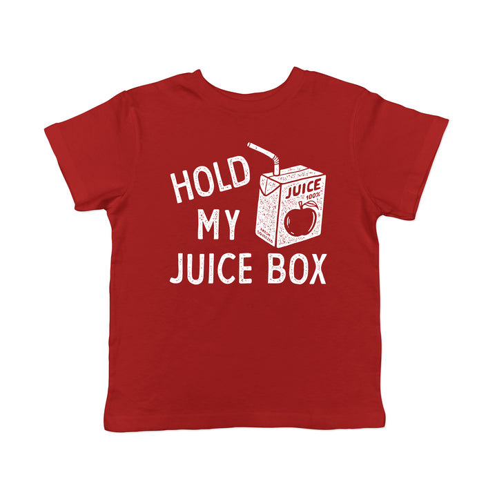 Funny Red - JUICE Hold My Juice Box Toddler T Shirt Nerdy Sarcastic Tee