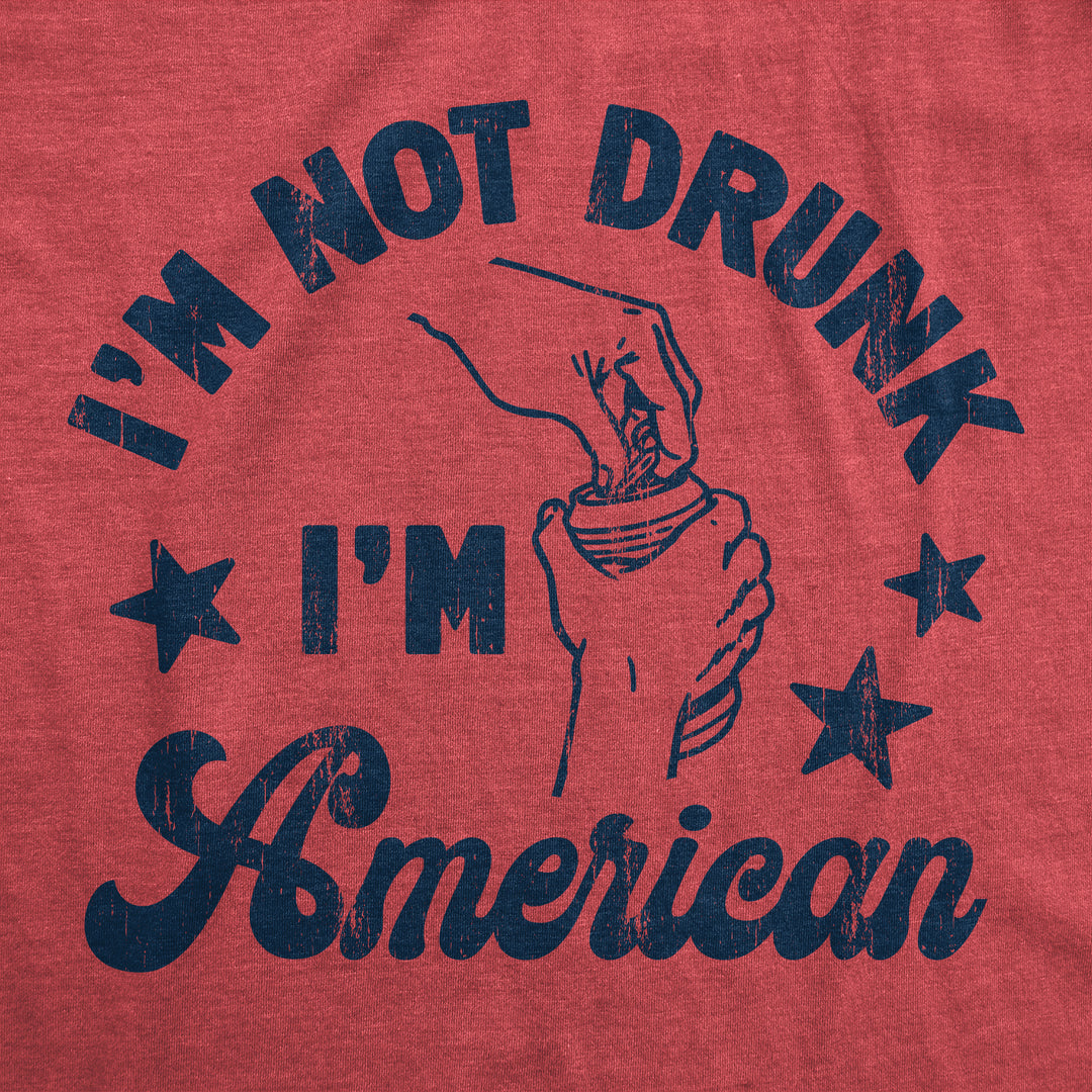 Im Not Drunk Im American Men's T Shirt