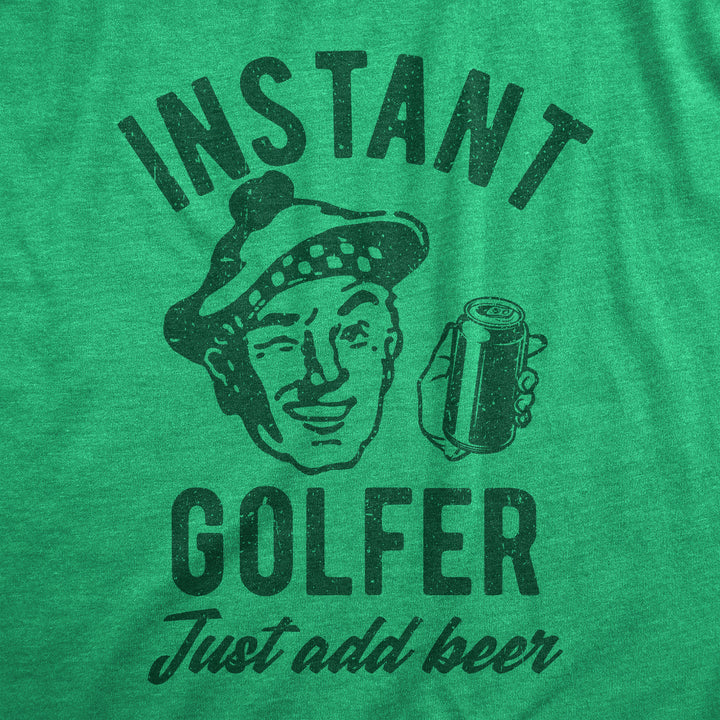 Instant Golfer Just Add Beer Men's T Shirt