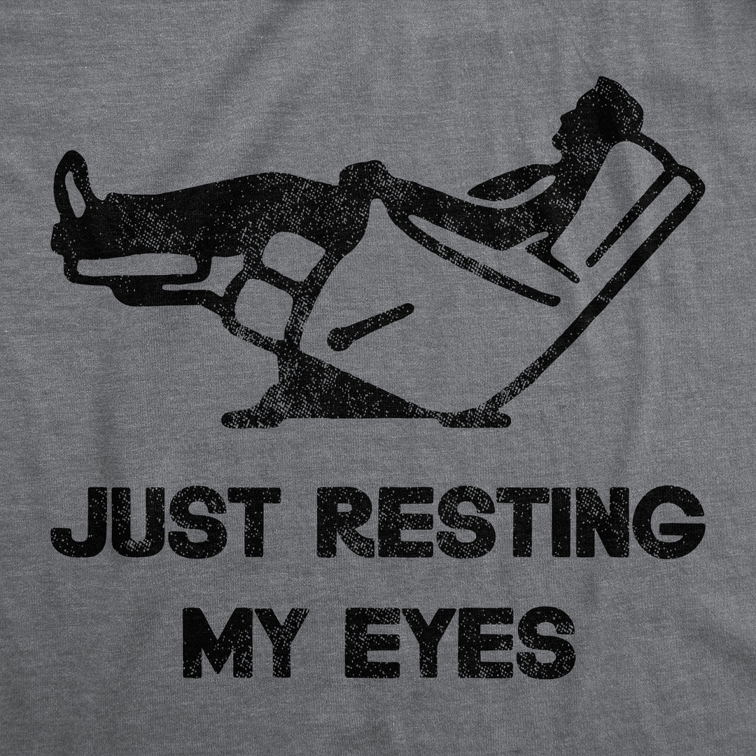 Just Resting My Eyes Men's T Shirt