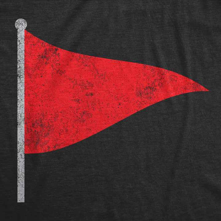 Red Flag Men's T Shirt