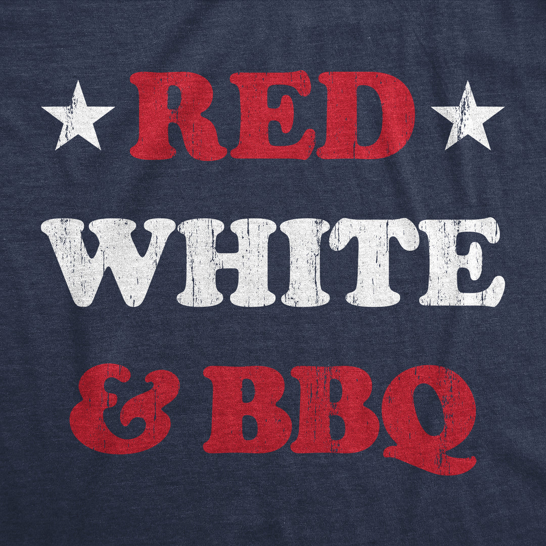 Red White And BBQ Women's T Shirt