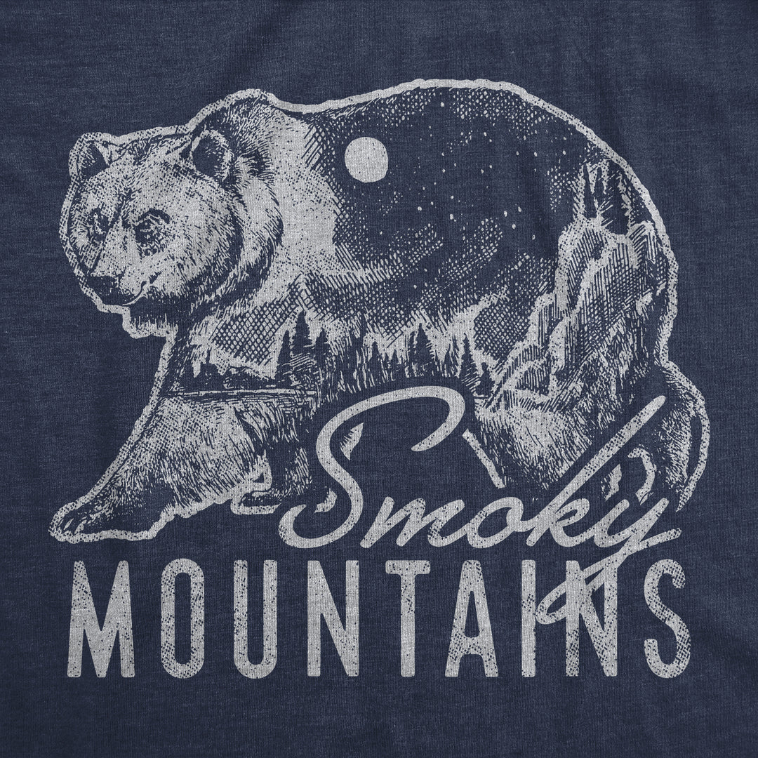 Retro Smokey Mountains Men's T Shirt