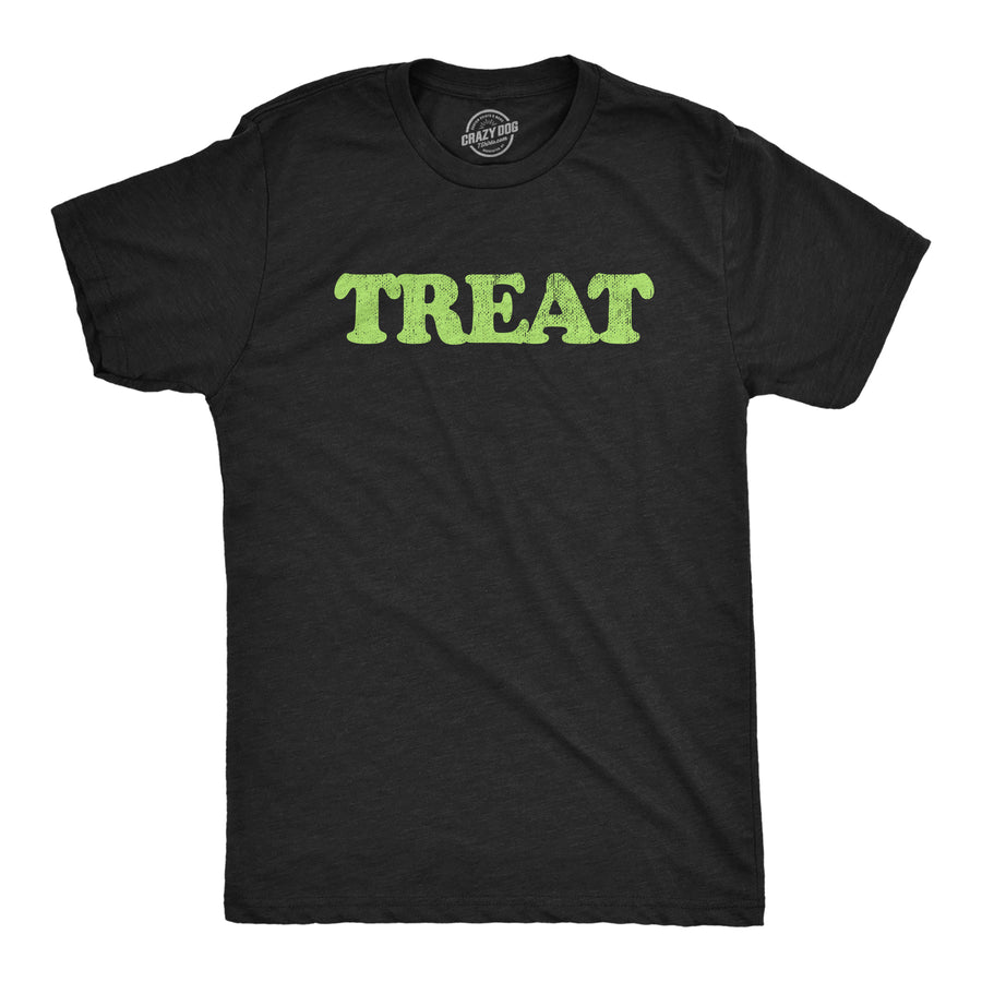 Funny Trick or Treat Nerdy Halloween Tee