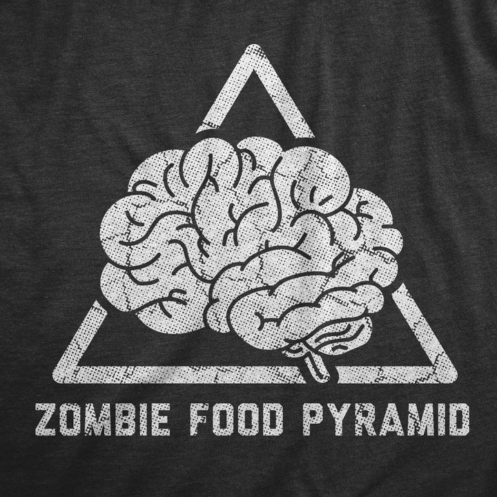 Zombie Food Pyramid Women's T Shirt