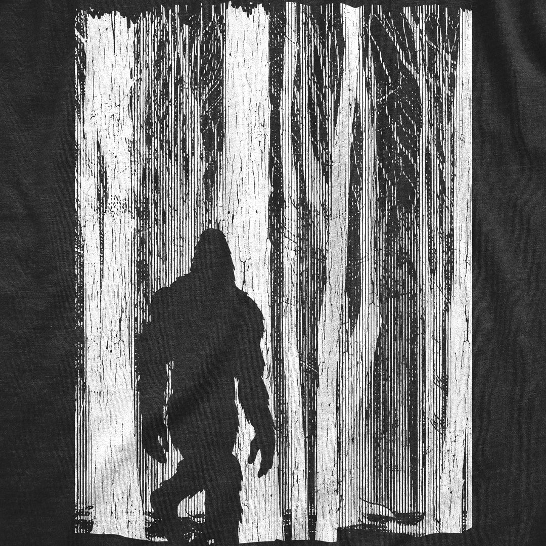 Bigfoot In The Forest Men's T Shirt