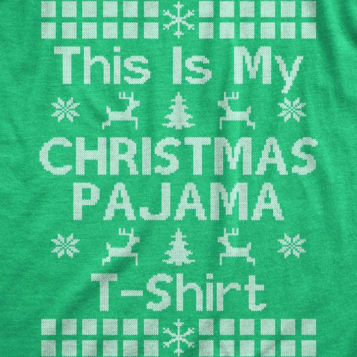 This Is My Christmas Pajama T Shirt Men's T Shirt