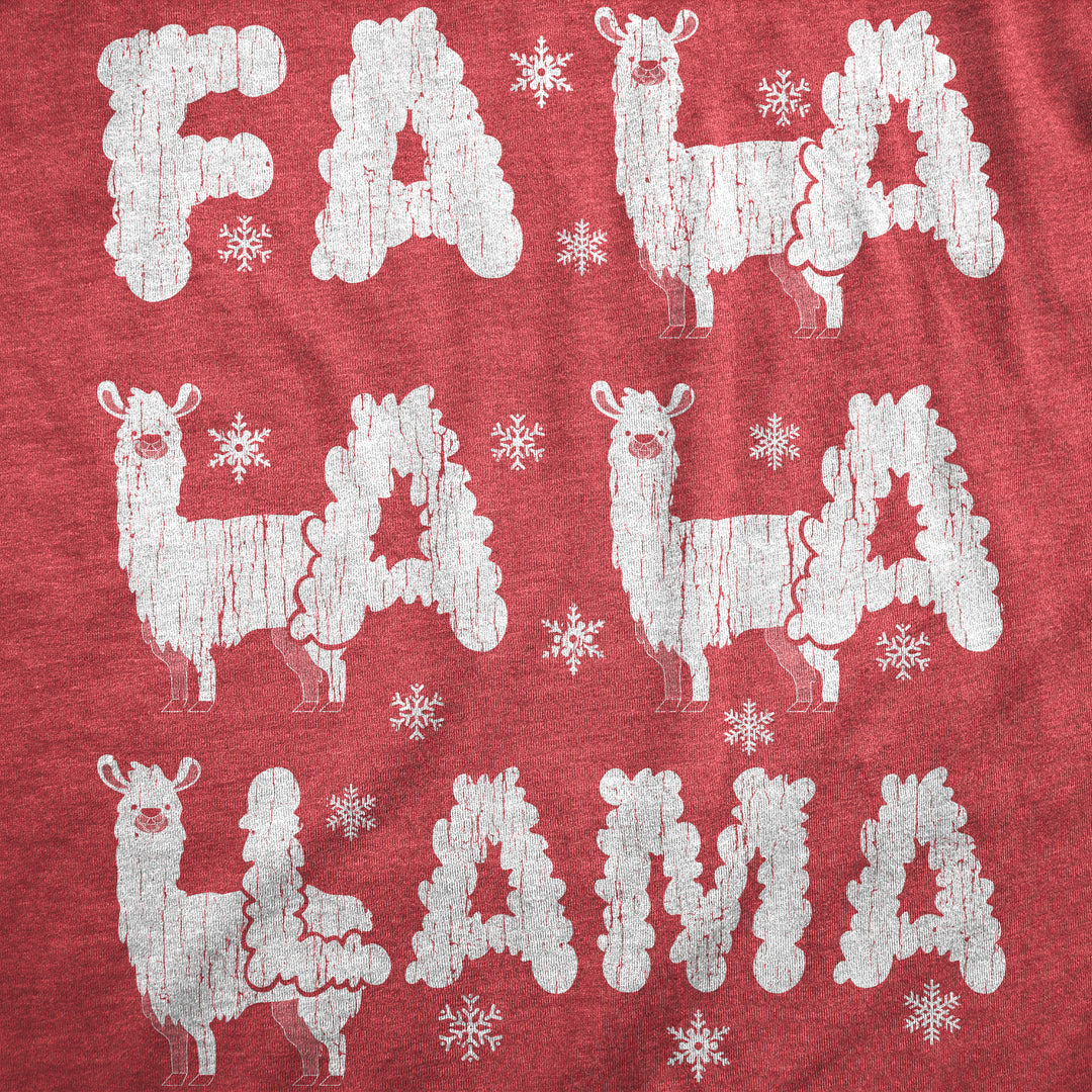 Fa La La La Llama Women's T Shirt