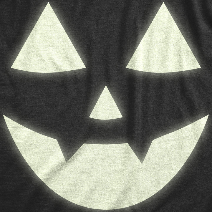 Glow In The Dark Jack O Lantern Women's T Shirt