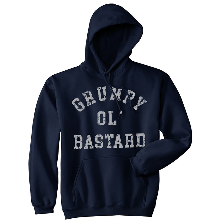 Funny Navy - Grumpy Ol Bastard Grumpy Ol Bastard Hoodie Nerdy Sarcastic Tee