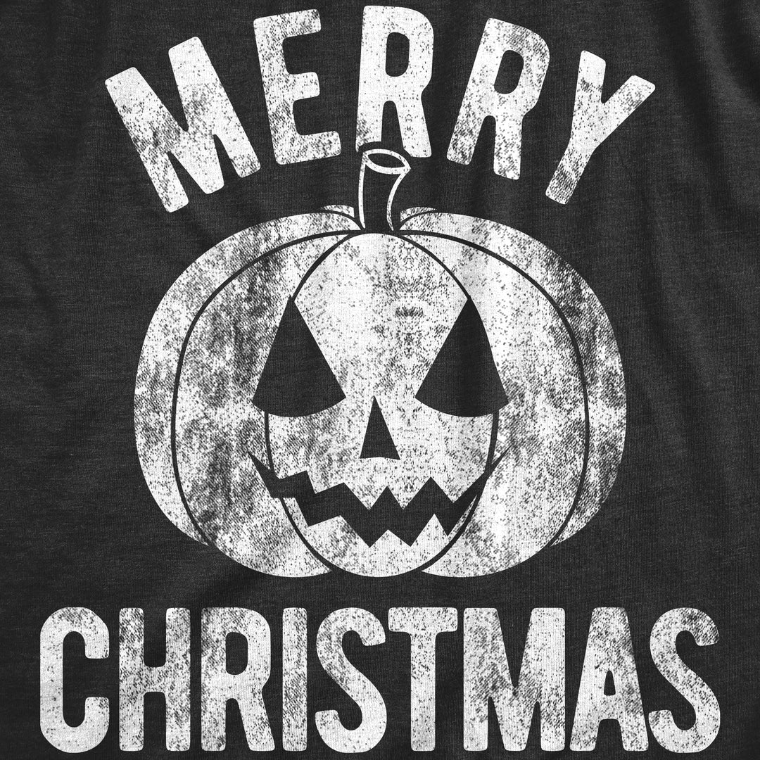 Merry Christmas Pumpkin Men's T Shirt