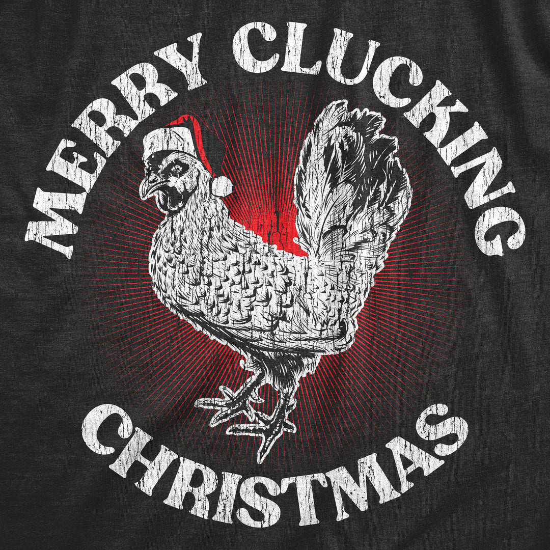 Merry Clucking Christmas Women's T Shirt