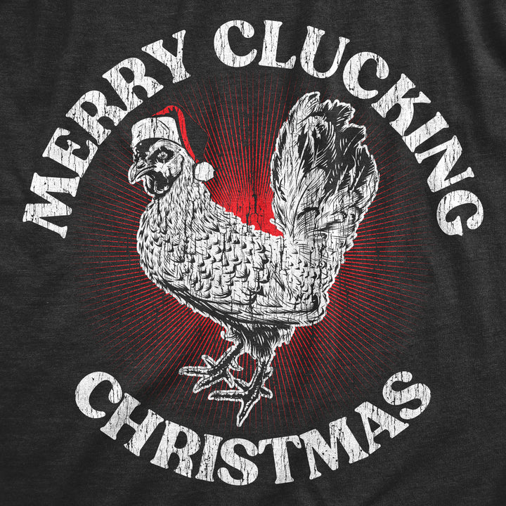 Merry Clucking Christmas Women's T Shirt