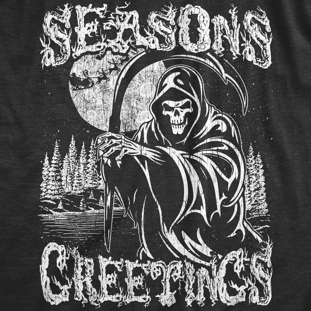 Seasons Greetings Reaper Women's T Shirt