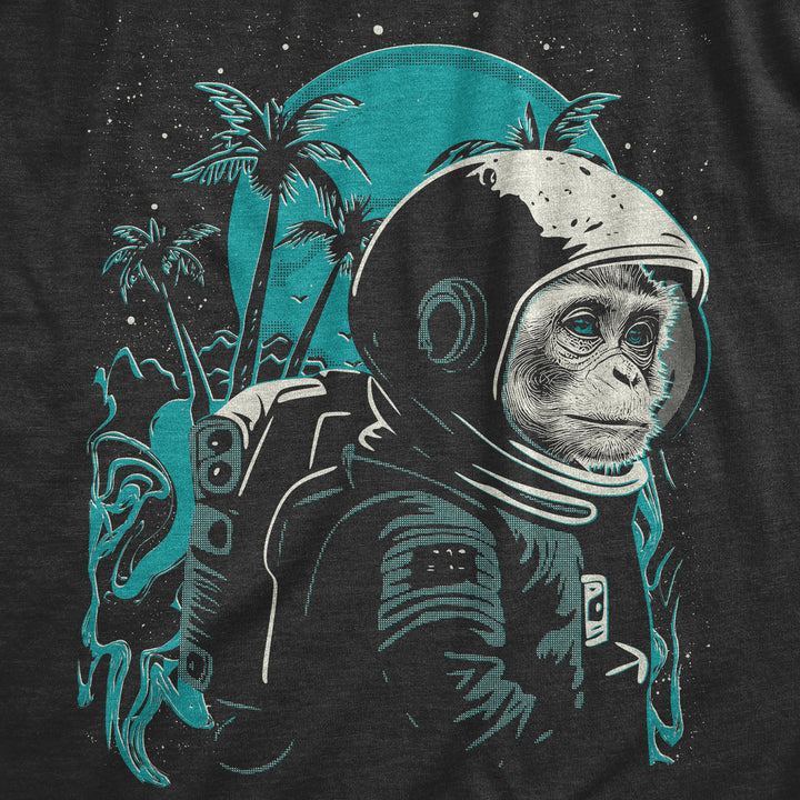 Space Monkey Men's T Shirt