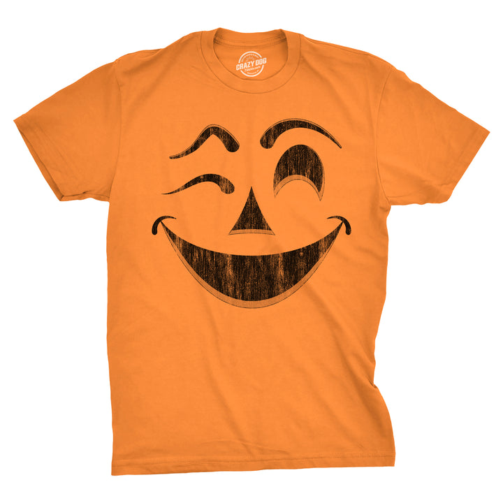 Funny Orange - WARREN Winky Warren Mens T Shirt Nerdy Halloween Tee