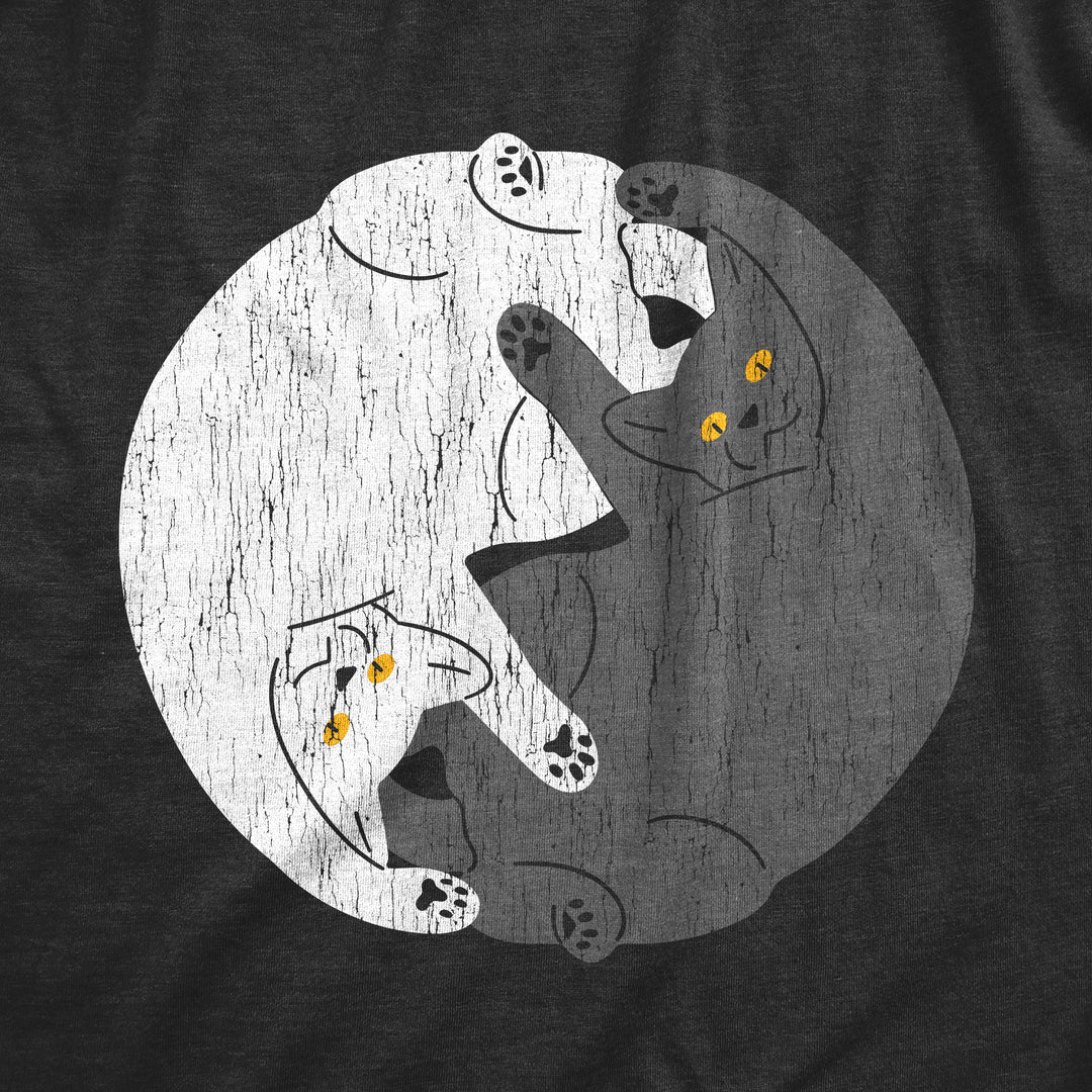 Yin Yang Cats Men's T Shirt