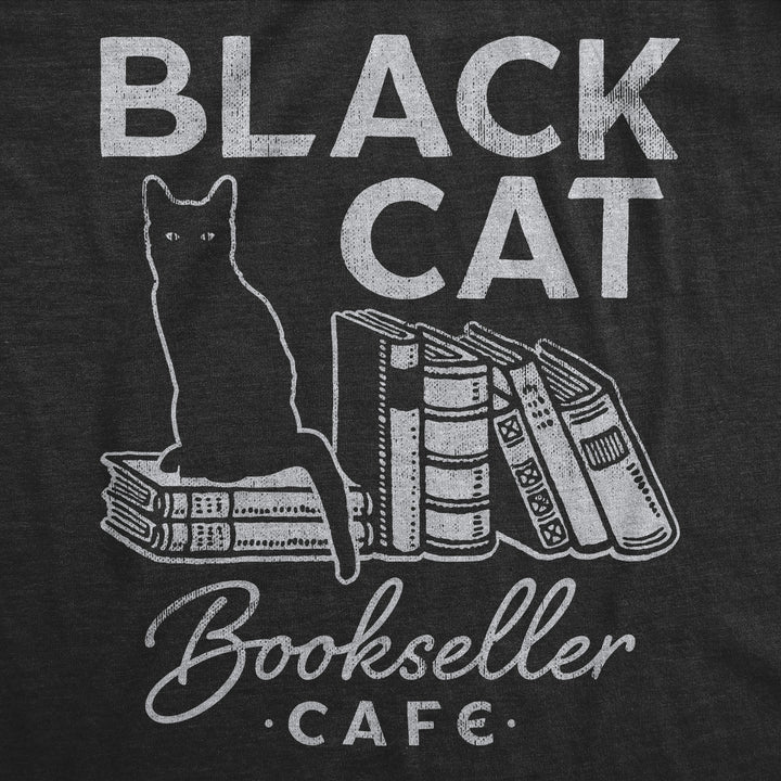 Black Cat Bookseller Cafe Women's T Shirt