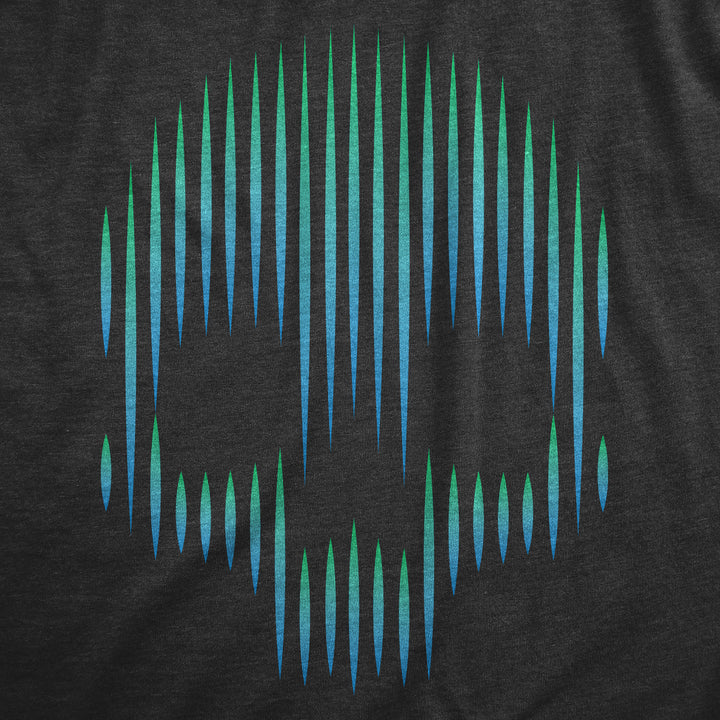 Gradient Skull Women's T Shirt