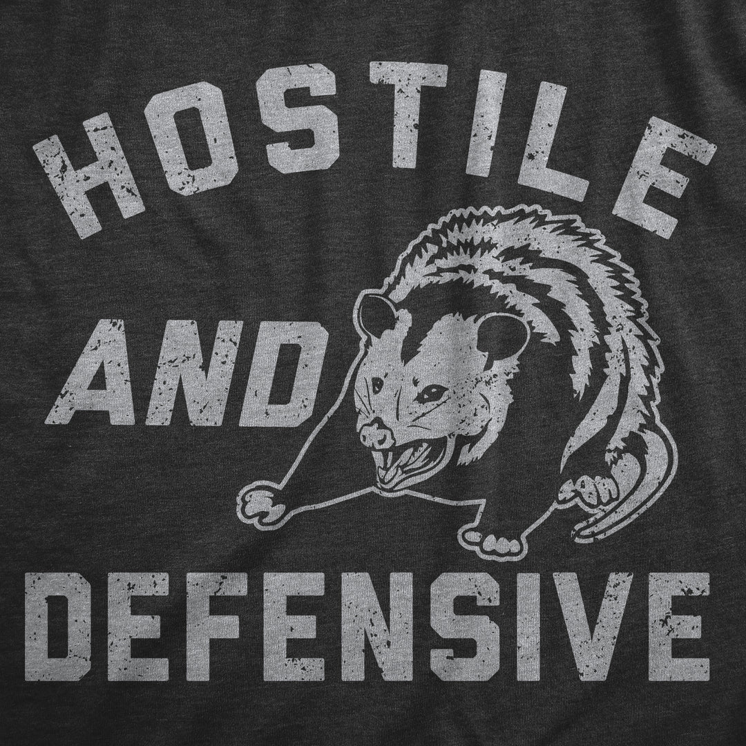 Hostile And Defensive Men's T Shirt