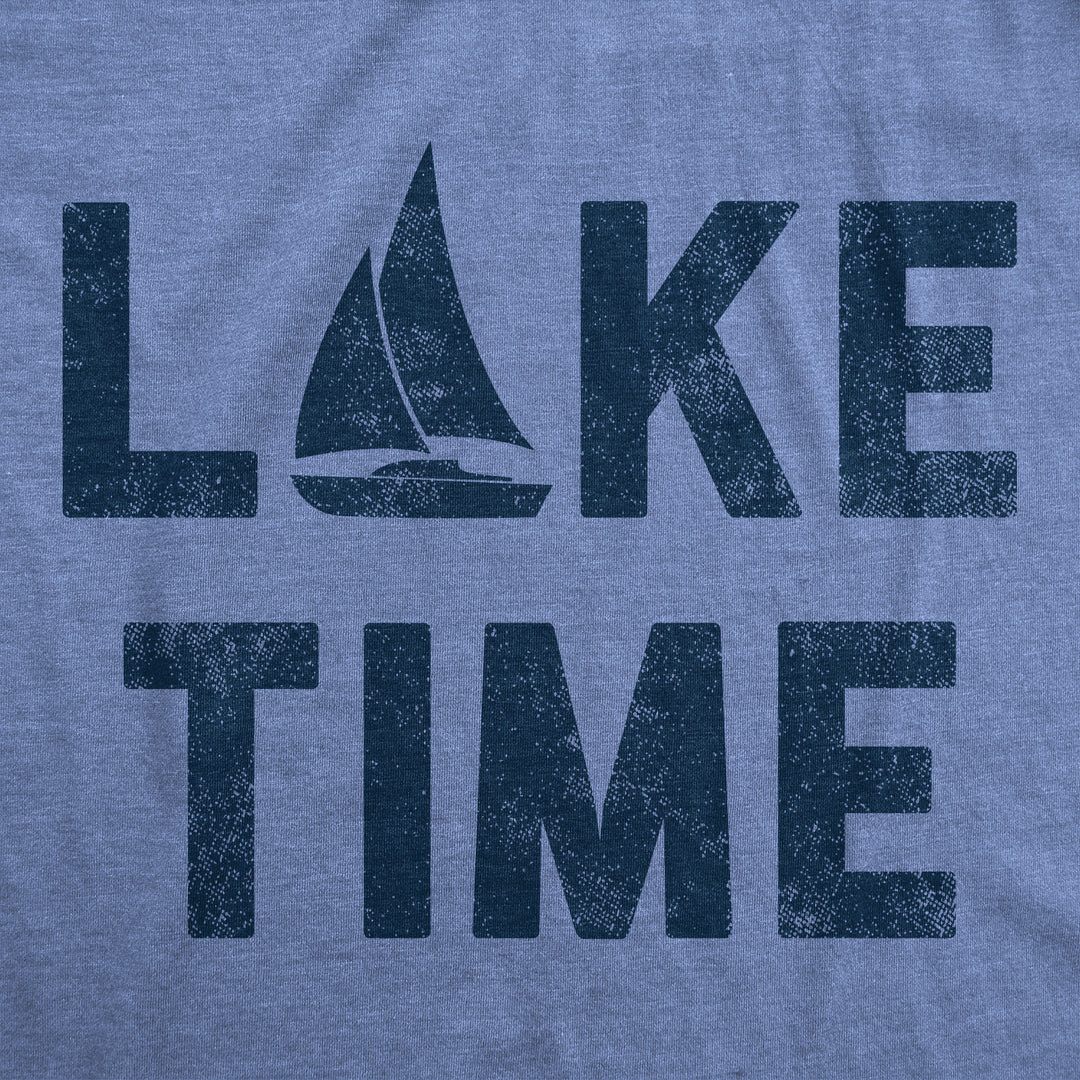 Lake Time Men's T Shirt