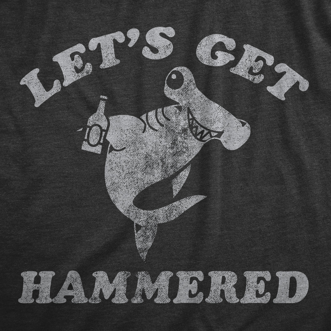 Lets Get Hammered Shark Women's T Shirt