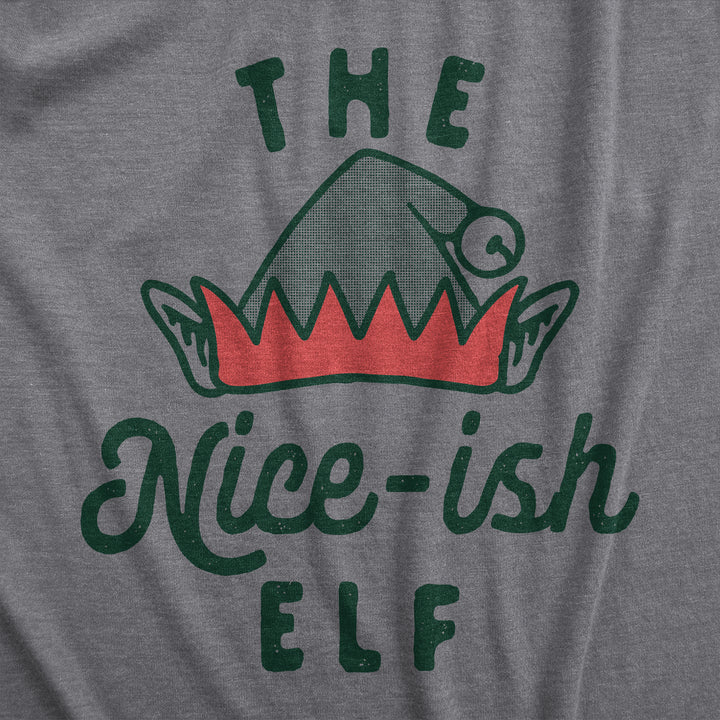 The Nice Ish Elf Men's T Shirt