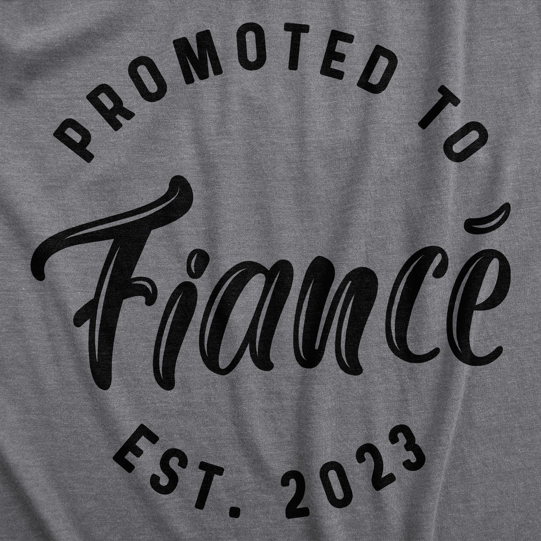 Promoted To Fiance Est. 2023 Men's T Shirt