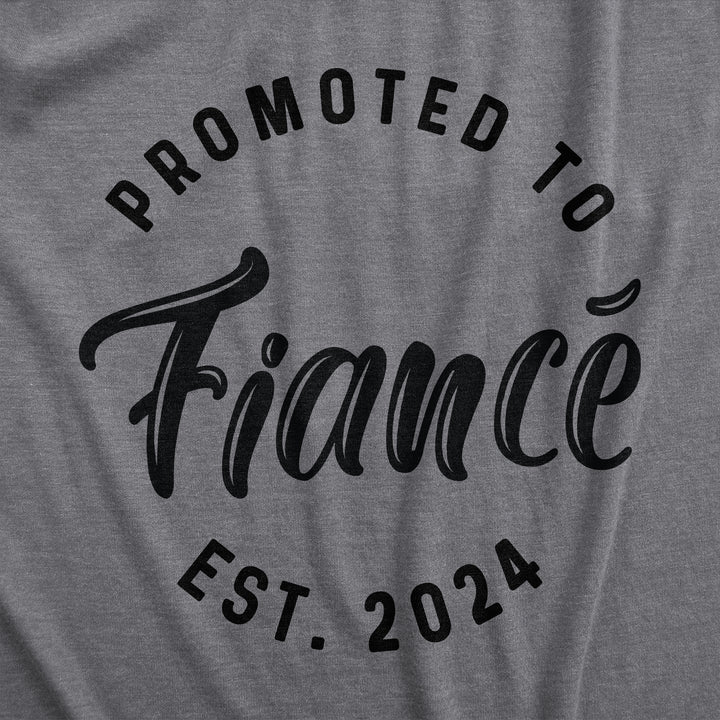 Promoted To Fiance Est. 2023 Men's T Shirt