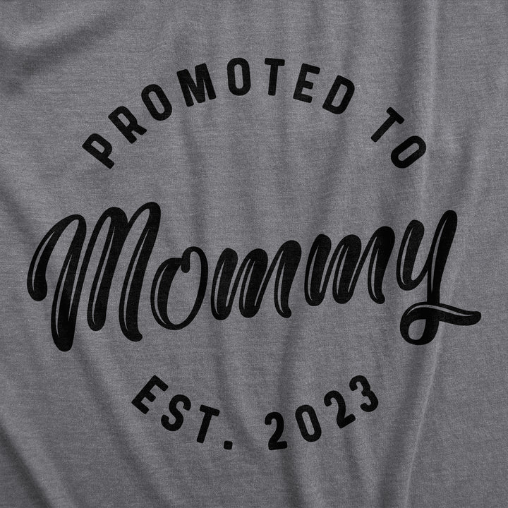 Promoted To Mommy 2022 Maternity T Shirt