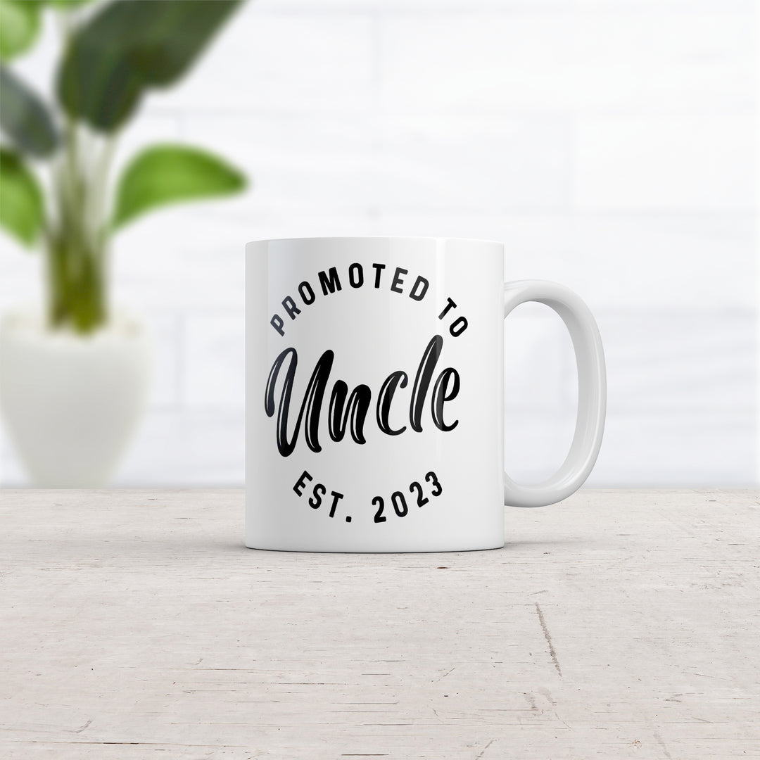 Promoted to Uncle 2023 Mug