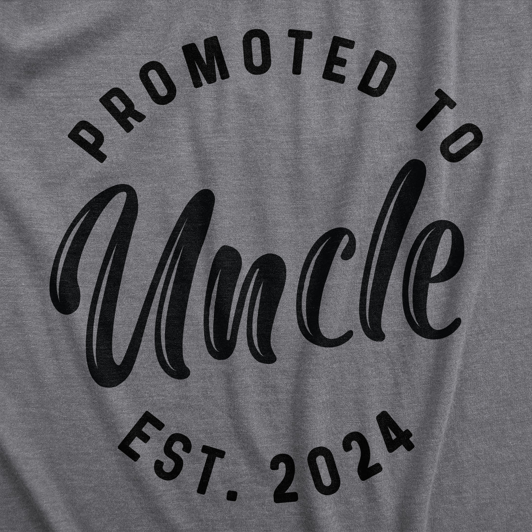 Promoted To Uncle 2024 Men's T Shirt