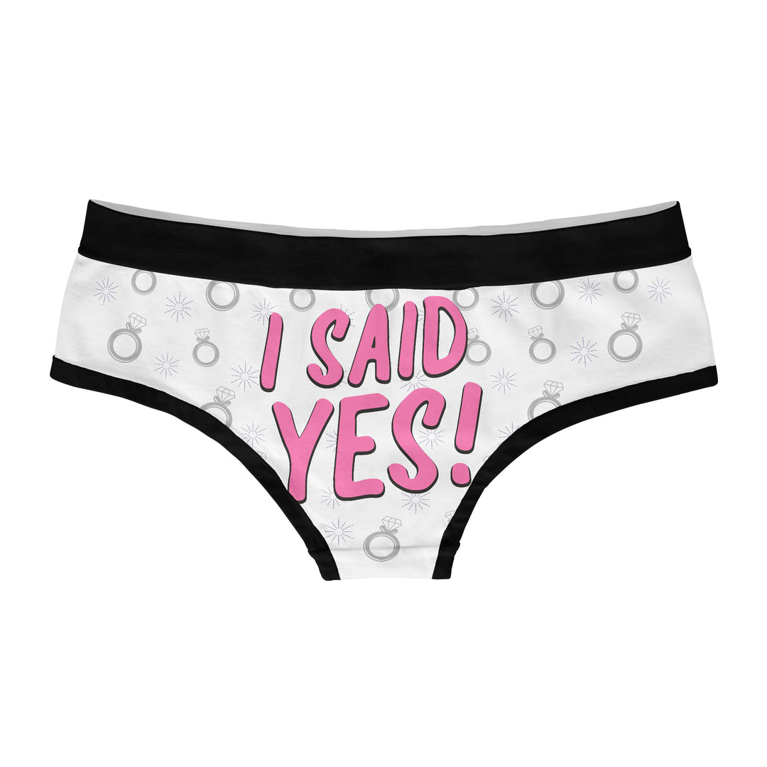 I Said Yes Hipster Underwear