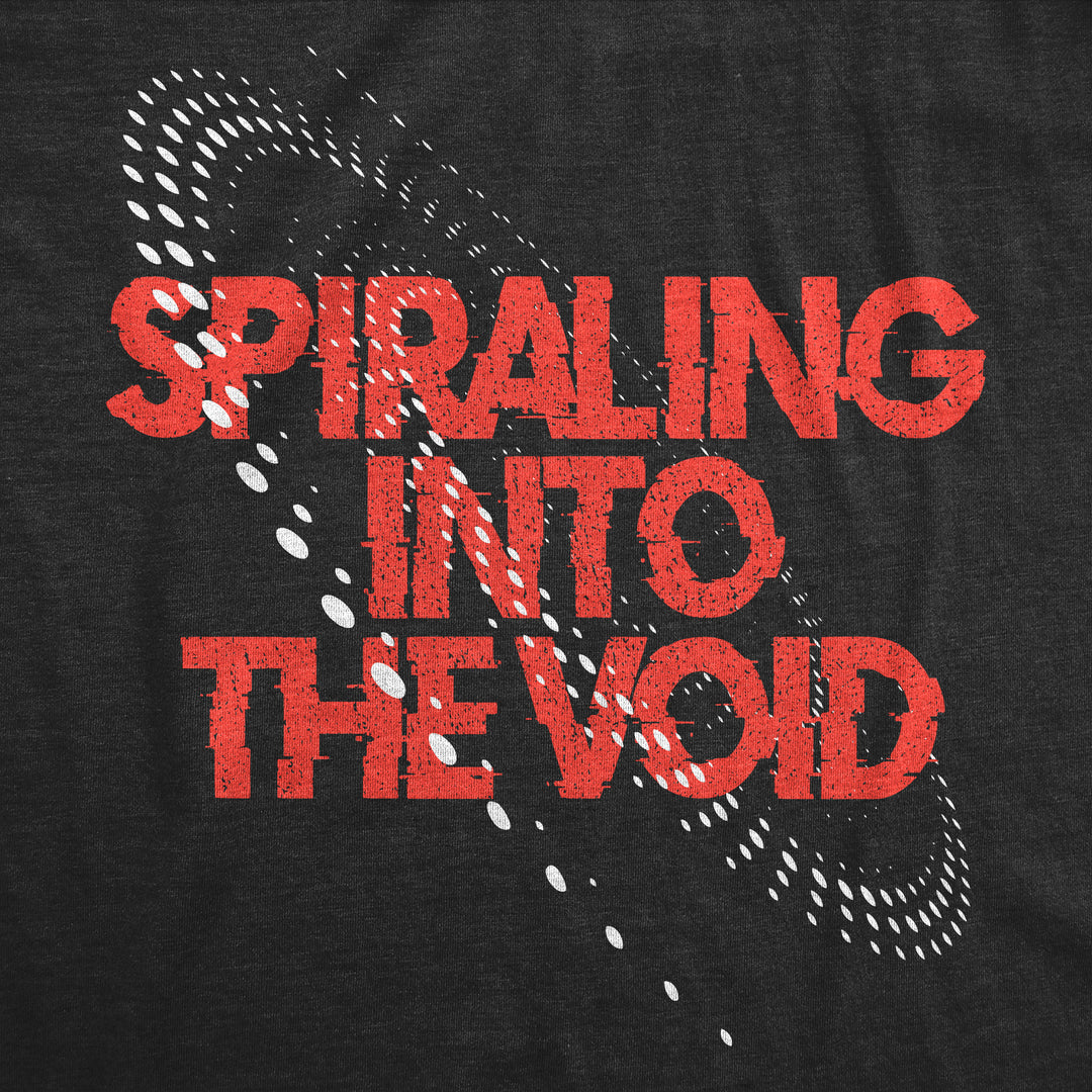 Spiraling Into The Void Men's T Shirt