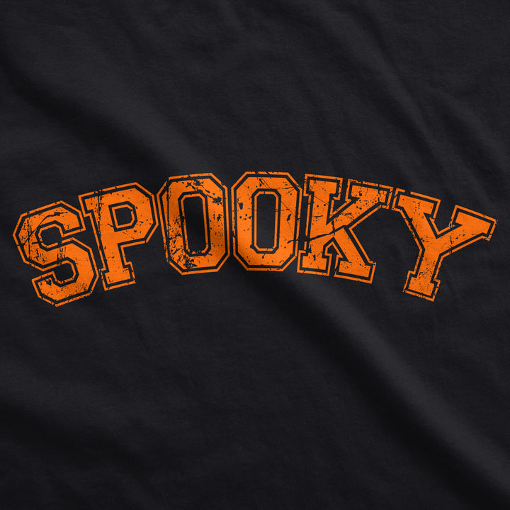 Spooky Varsity Crew Neck Sweatshirt