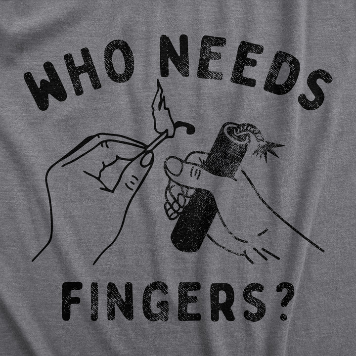 Who Needs Fingers Men's T Shirt