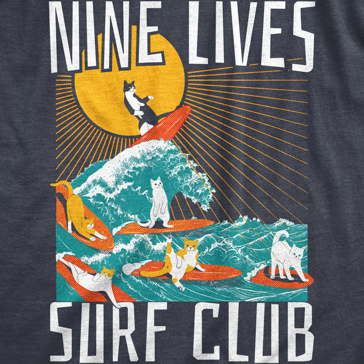 Nine Lives Surf Club Women's T Shirt