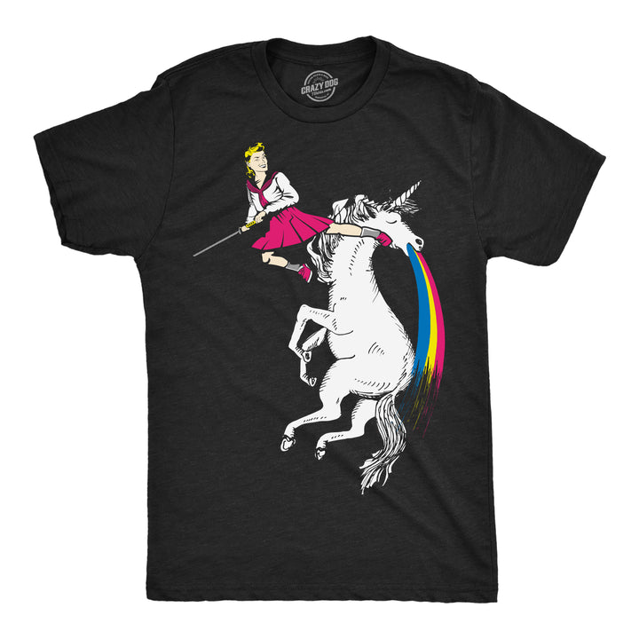 Funny Heather Black - Badass Barbara Badass Barbara Mens T Shirt Nerdy Unicorn sarcastic Tee